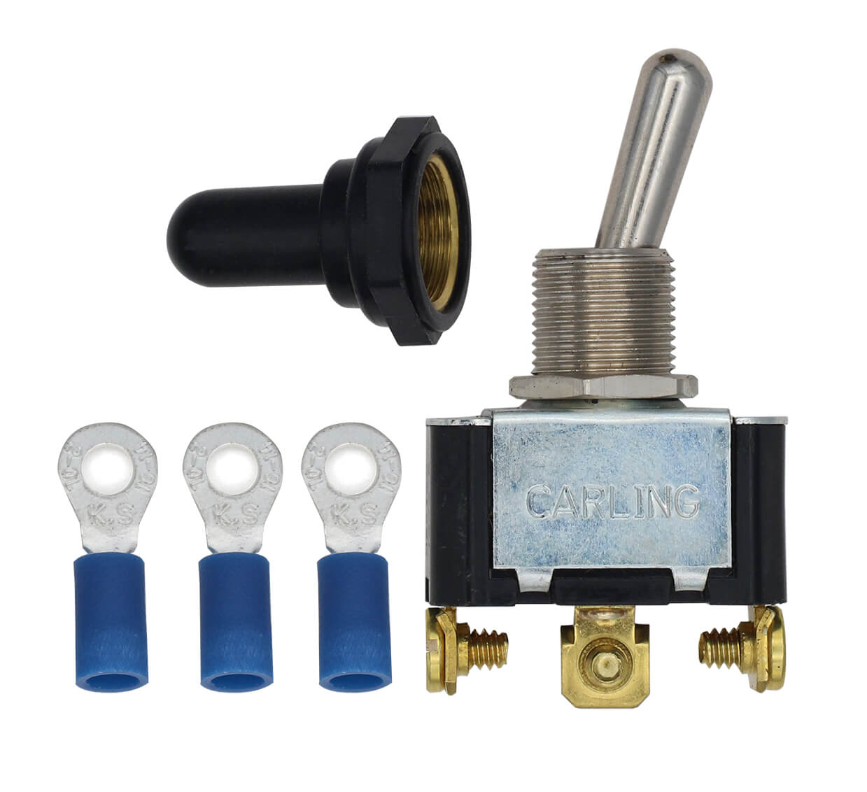 Longacre 3-Terminal HD Ignition Switch with Weatherproof Cover Longacre 3-Terminal HD Ignition Switch with Weatherproof Cover