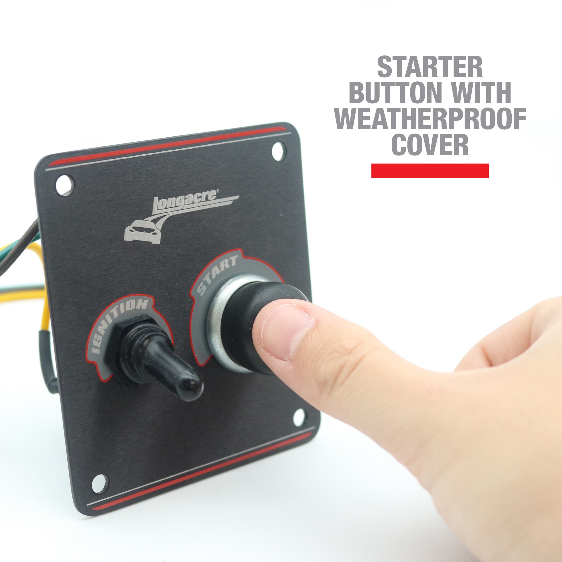 Start / Ignition panel with WP Switch Covers