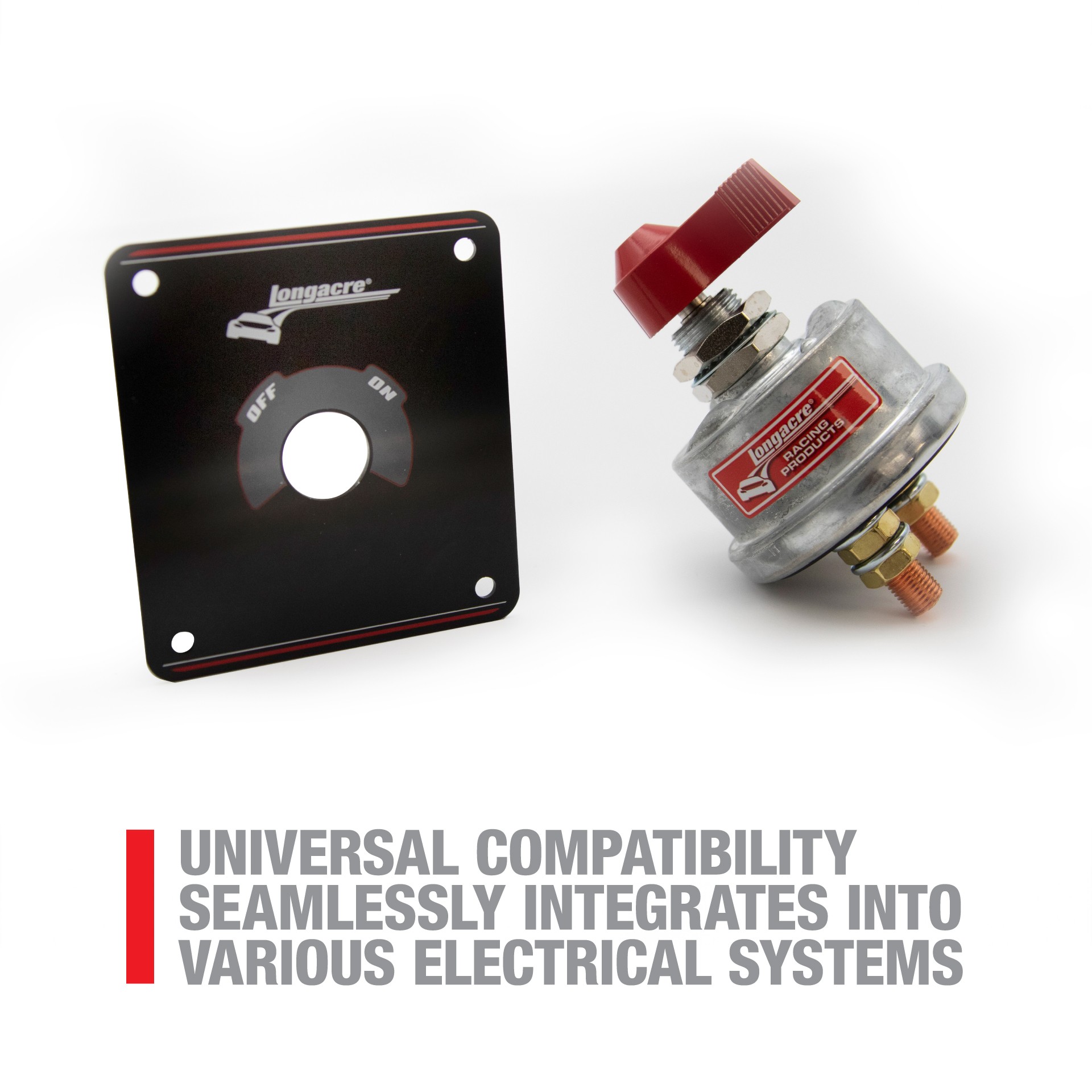 Manual Battery Disconnect Switch With Panel - 2 Terminal