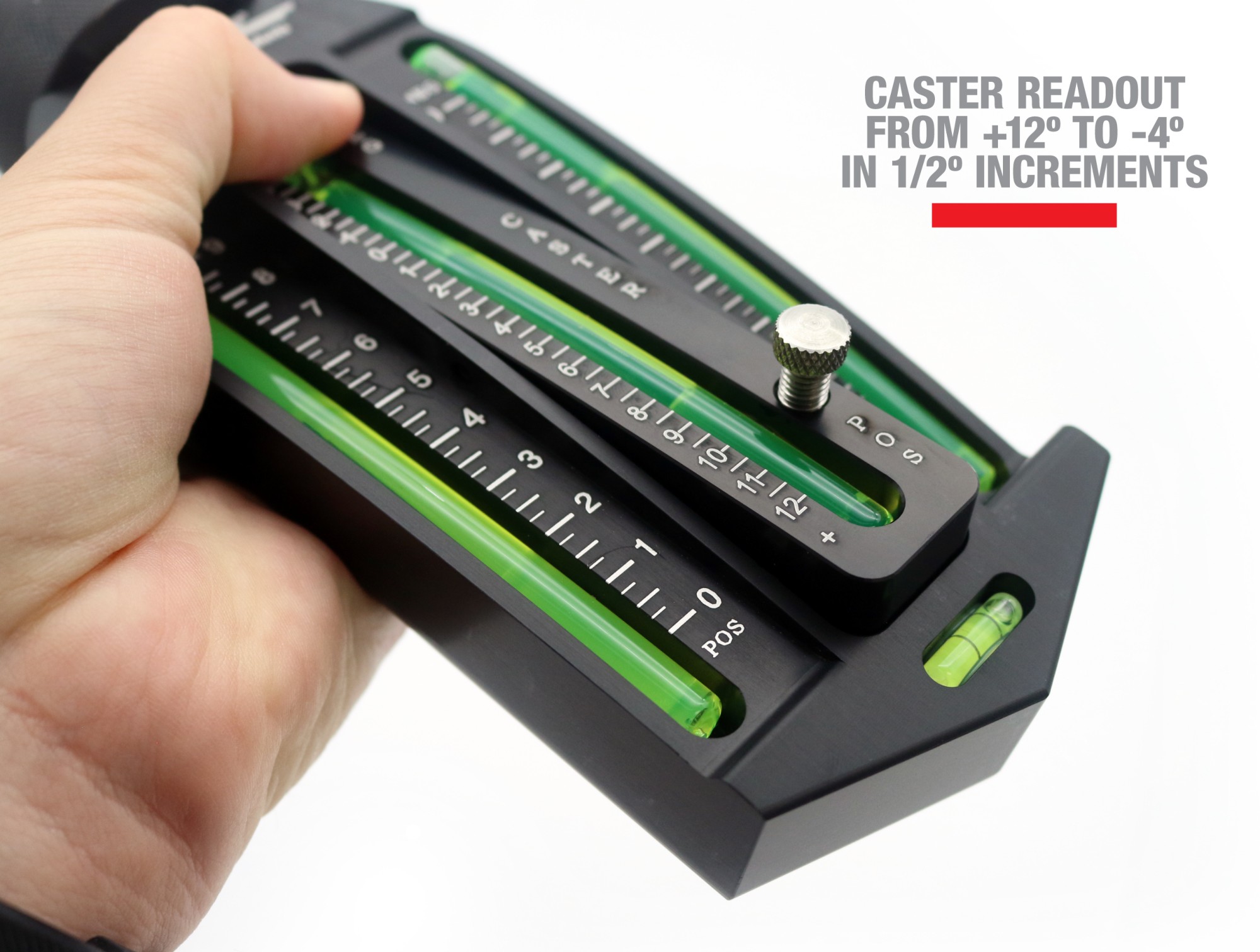 Caster / Camber Gauge w/ Wide 5 Adapter - 1 13/16"- 16