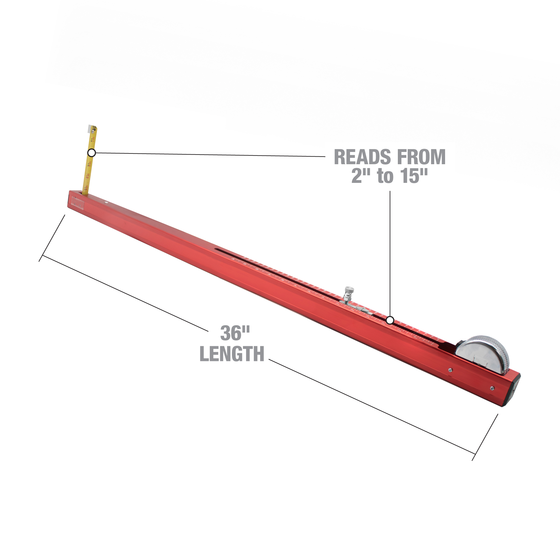 Longacre Chassis Height Measurement Tool - Long Longacre Chassis Height Measurement Tool - Long