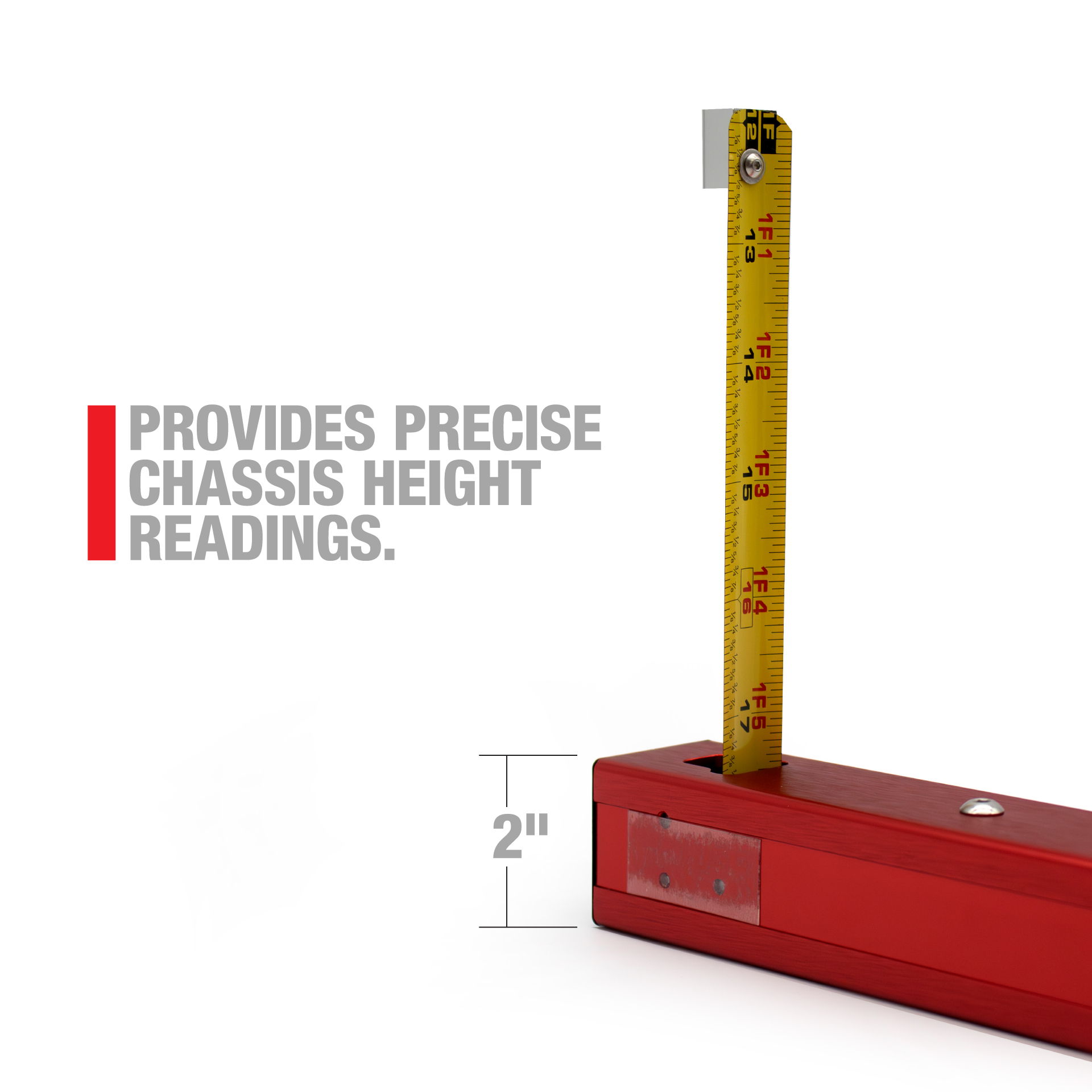 Longacre Chassis Height Measurement Tool - Long Longacre Chassis Height Measurement Tool - Long