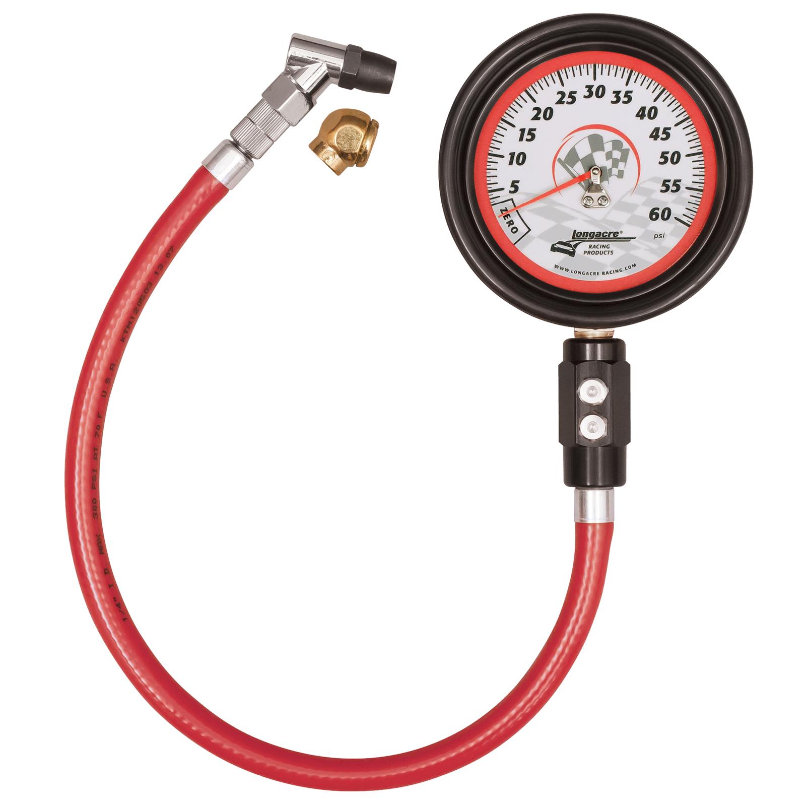 Longacre Magnum™ 3-1/2” Tire Gauge Longacre Magnum™ 3-1/2” Tire Gauge