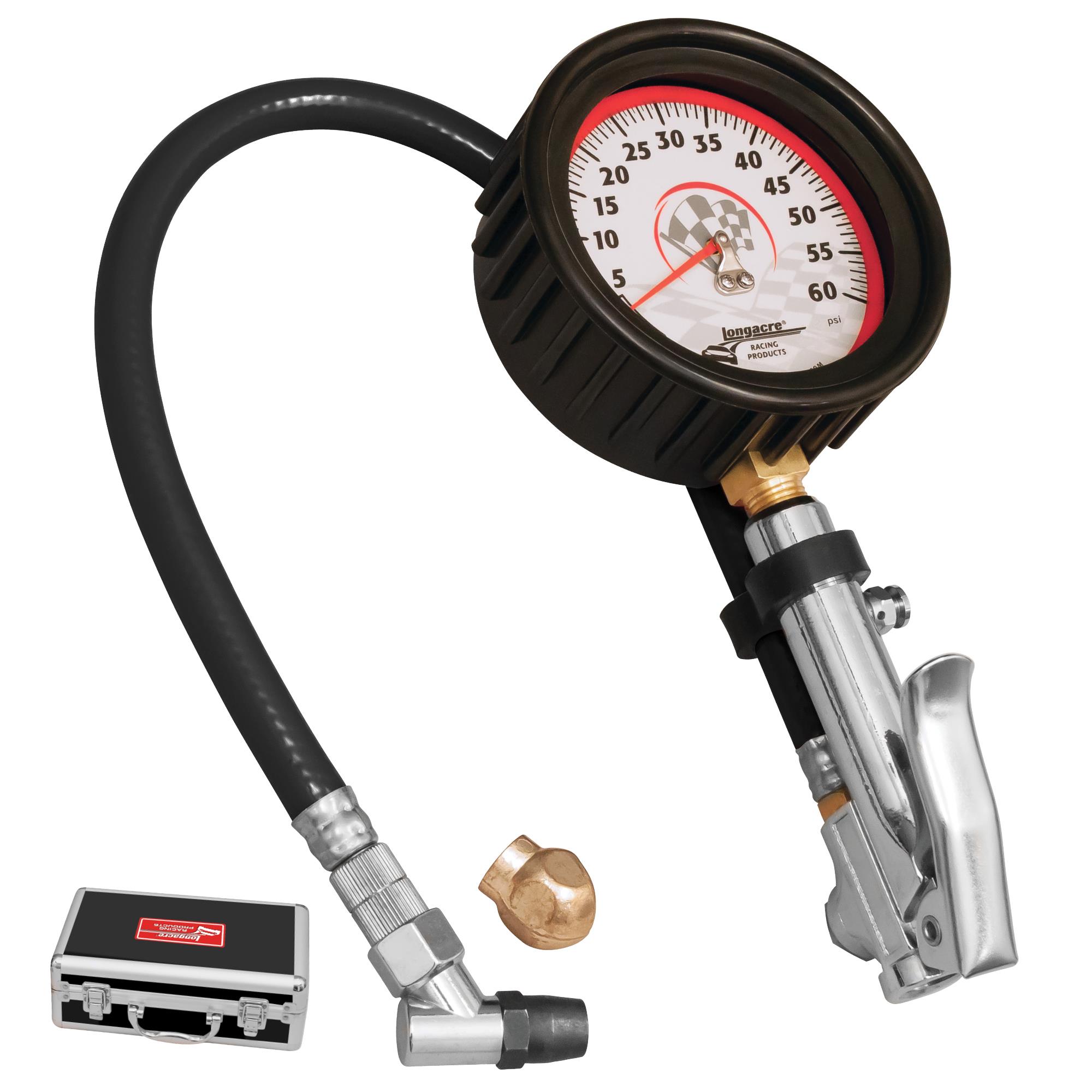 Magnum™ 3 ½” GID Quick Fill Tire Gauge 0-60 psi