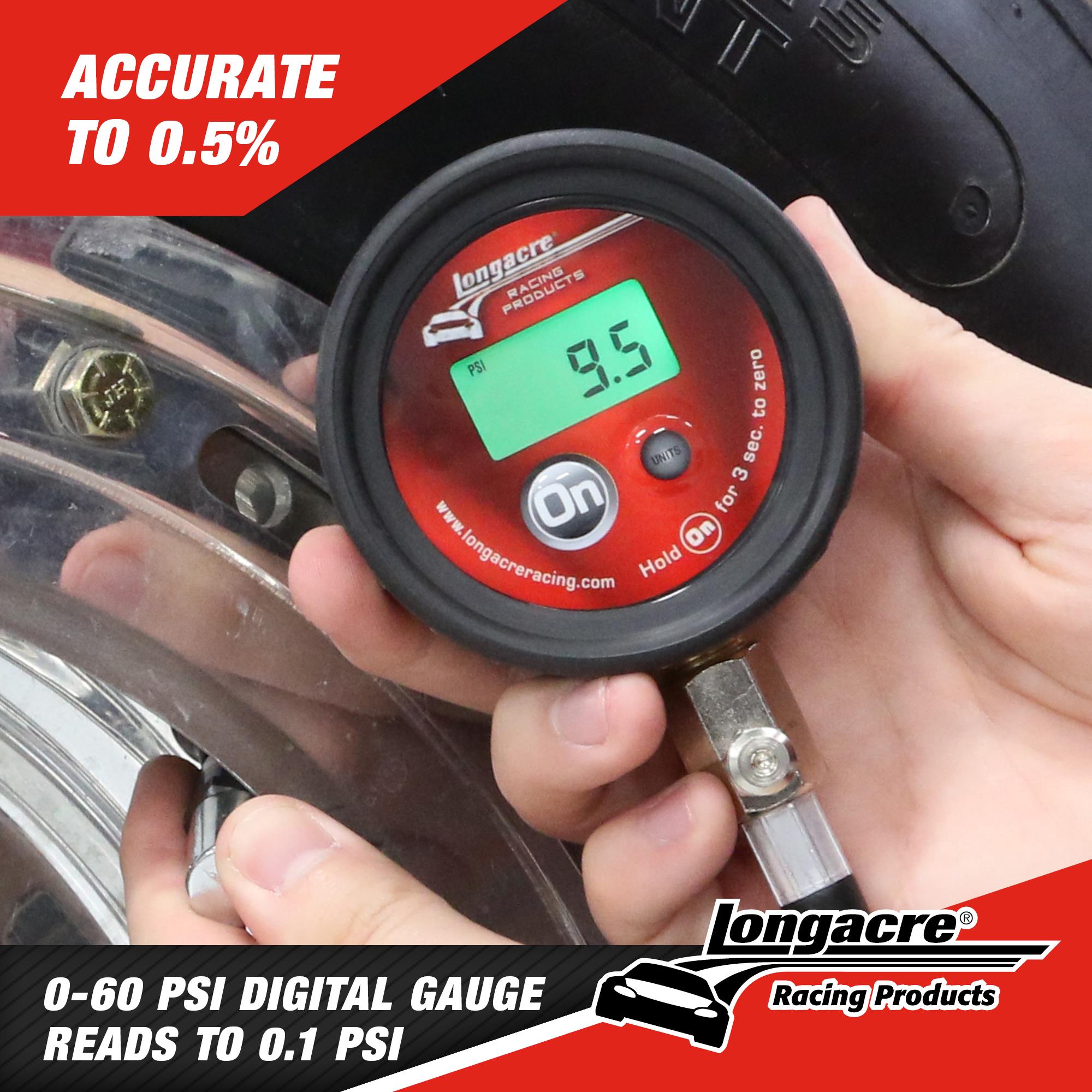 Semi Pro Digital Tire Pressure Gauge 0-60 psi