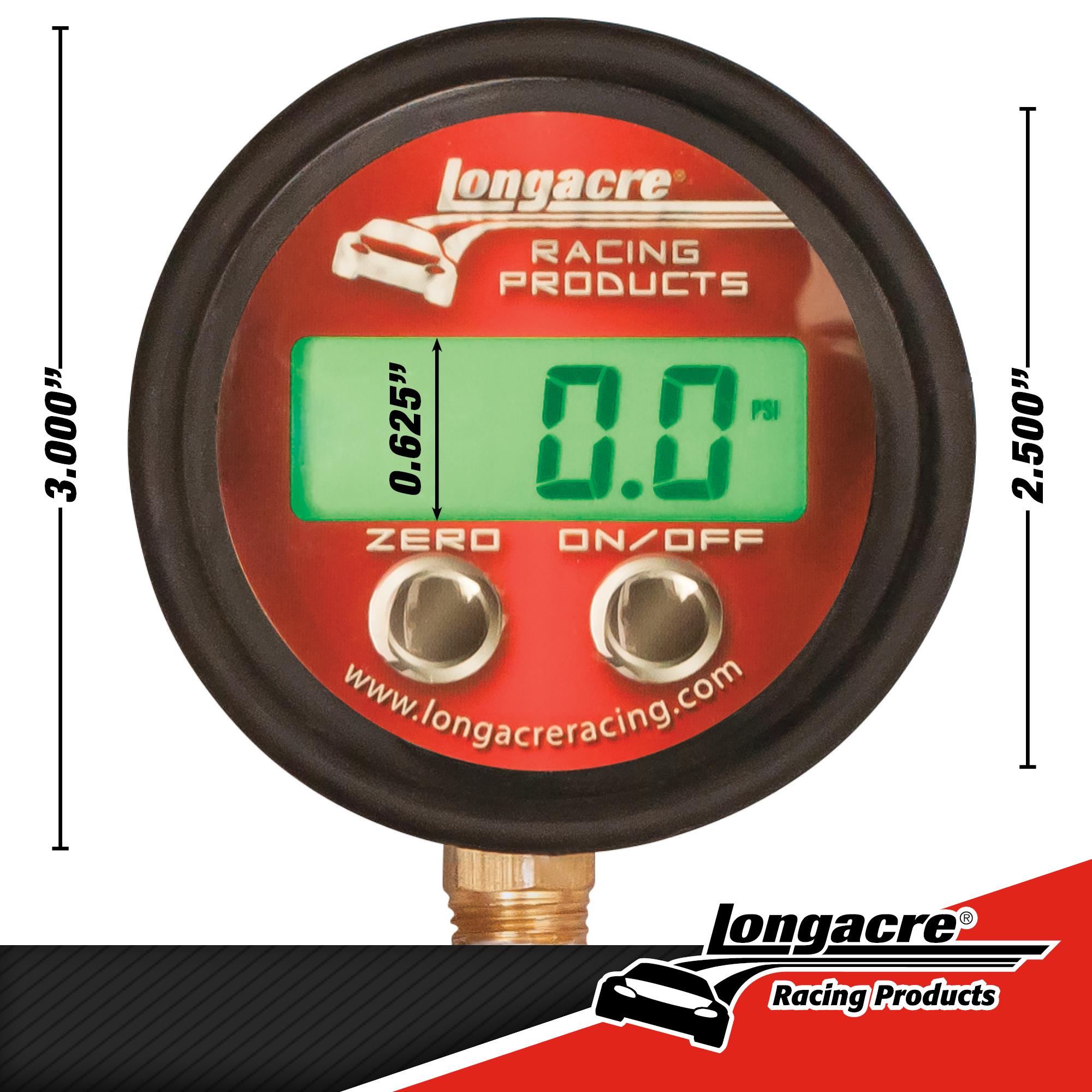Longacre Digital Tire Gauge - 0-125 psi Longacre Digital Tire Gauge - 0-125 psi