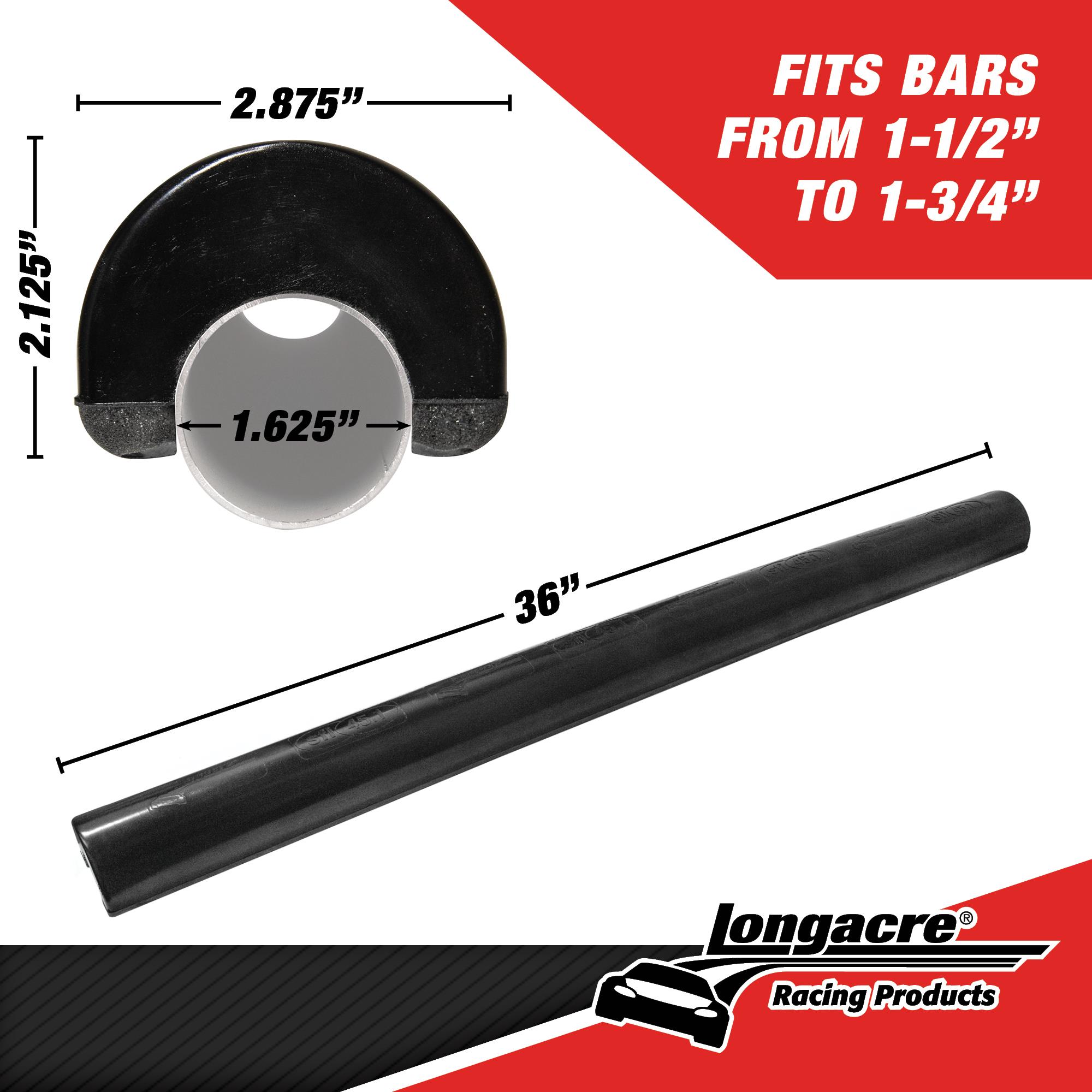 SFI™ Embossed Roll Bar Padding - 3ft Black