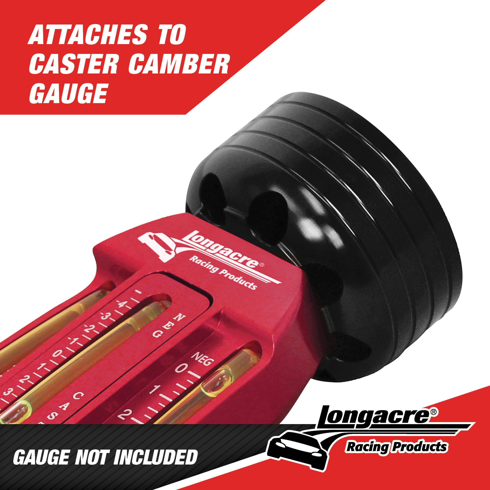 Billet Magnetic Caster Camber Gauge Adapter