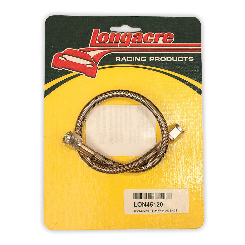 Longacre Complete Brake Line Kit - #4 AN Longacre Complete Brake Line Kit - #4 AN