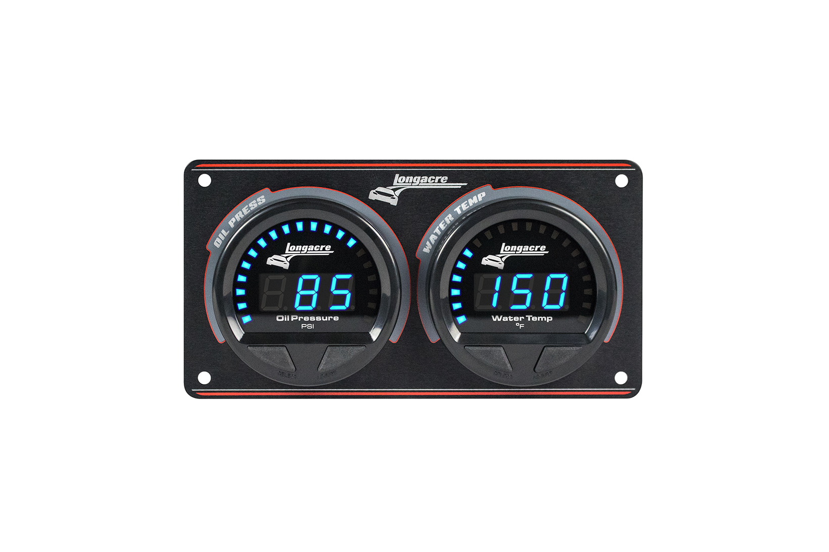 2 High Pressure Panel Mount Gauge