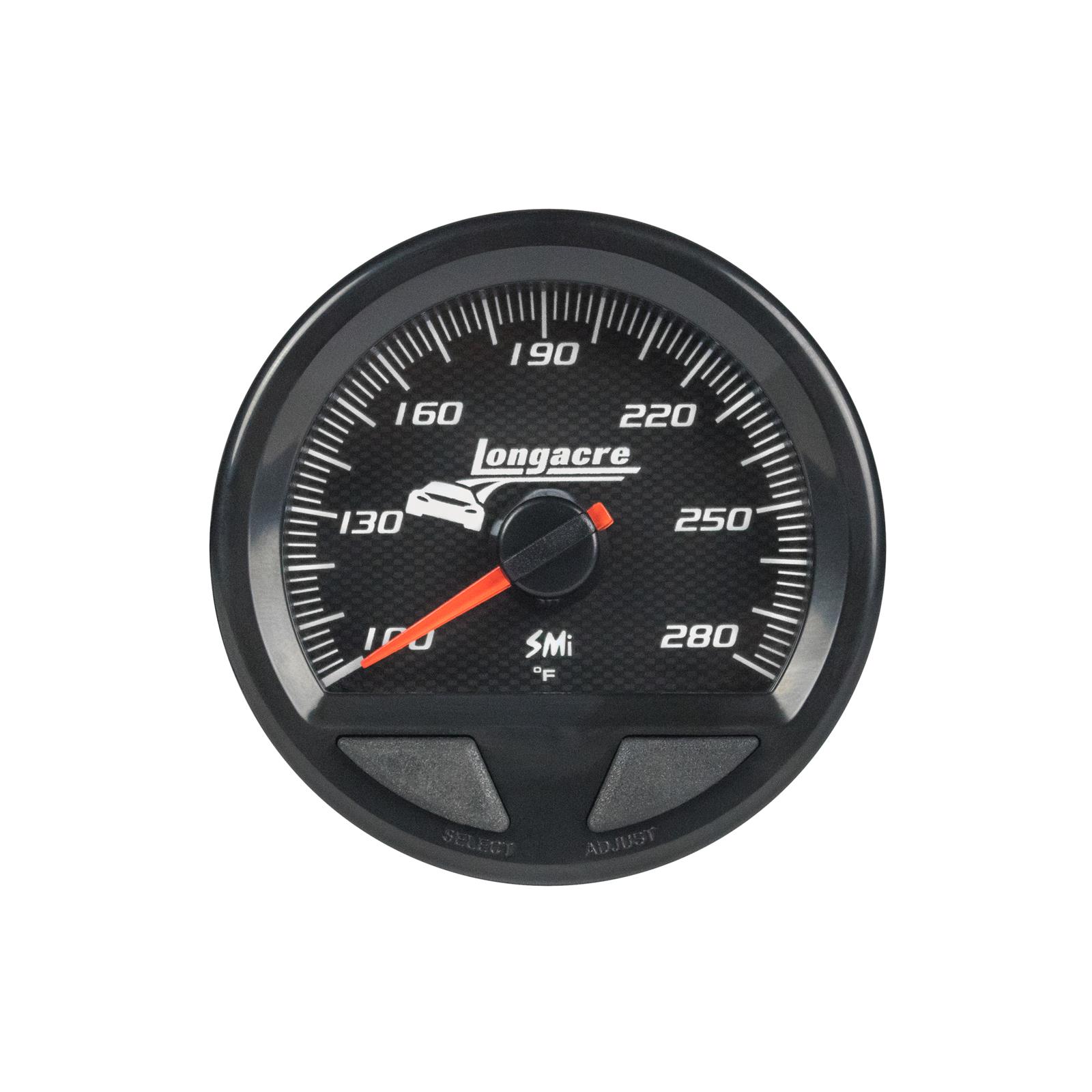 SMi™ Elite Waterproof Gauges, Water Temperature/Oil Temperature 100-280, Sensor Included