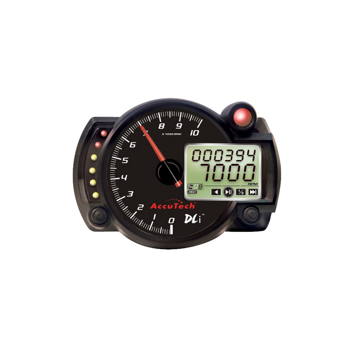 Fuel Pressure Marine Carbon Fiber 100Psi Auto Meter AutoMeter 200850-40 Gauge Digital Stepper Motor 2 1/16 