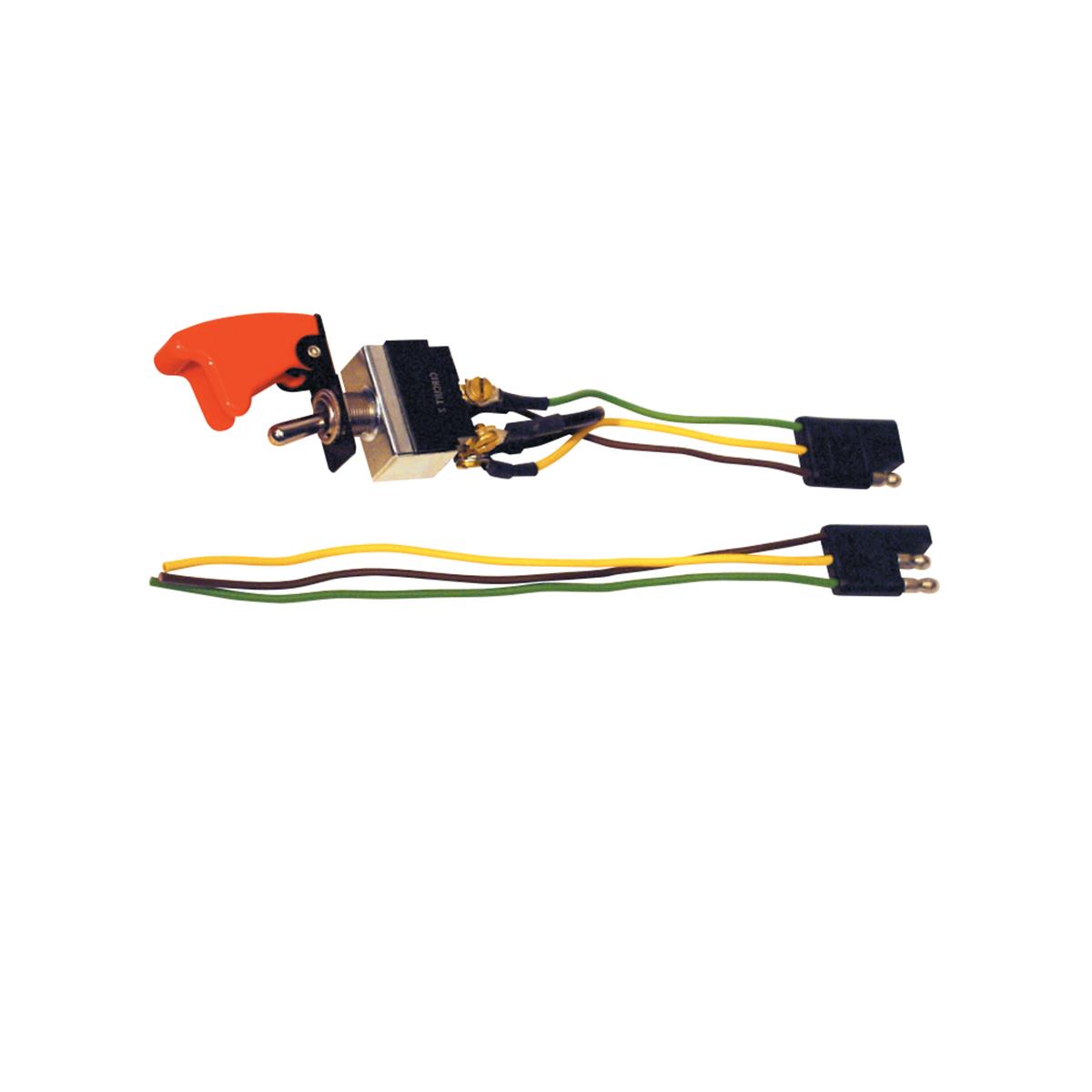 Longacre Ignition / Start Switch Combo with Flip-Up Cover Longacre Ignition / Start Switch Combo with Flip-Up Cover