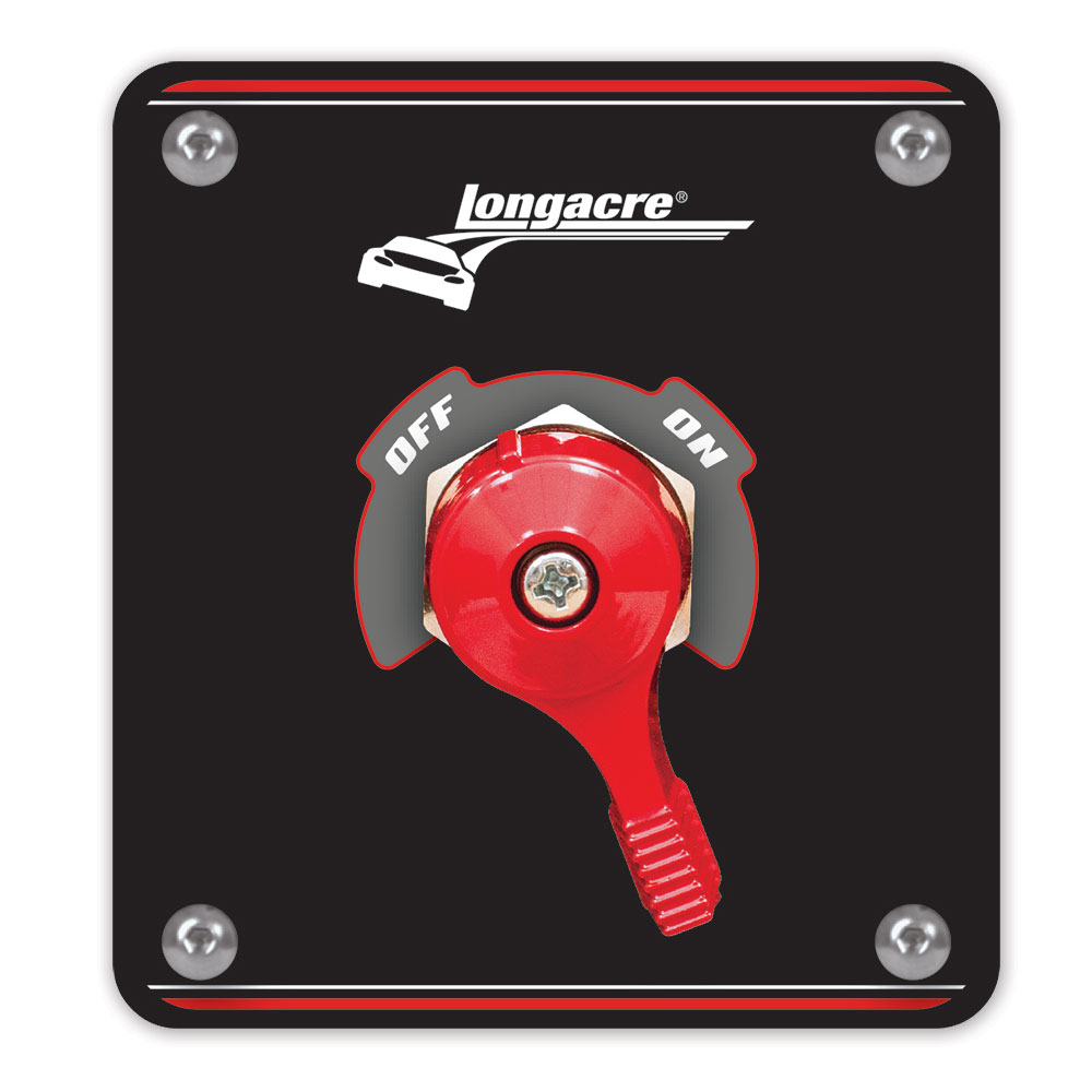 Weatherproof High Capacity Battery Disconnect w/ Panel - 4 Terminal 