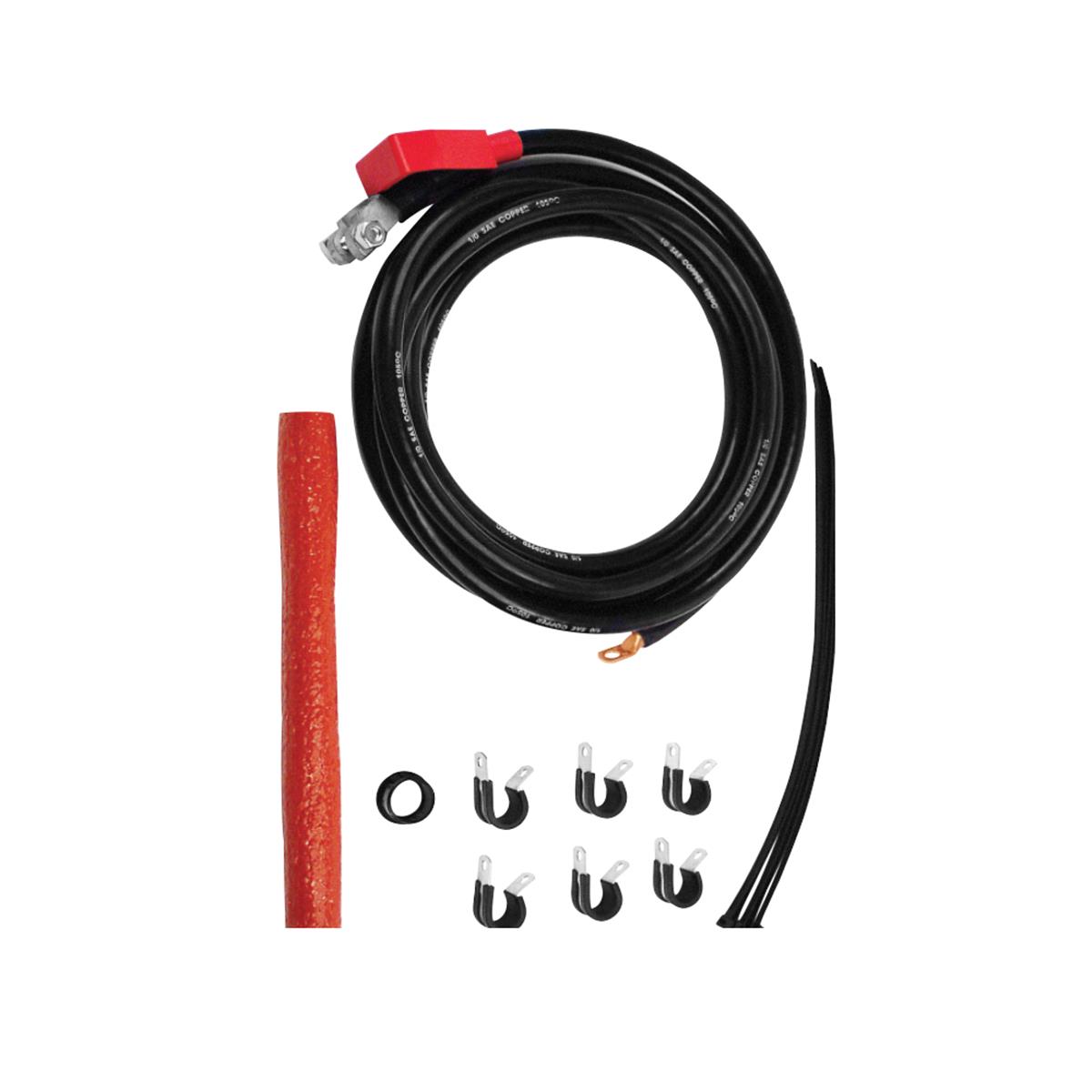 Longacre Rear Battery Cable Kit - 10 ft. #2 Cable Longacre Rear Battery Cable Kit - 10 ft. #2 Cable