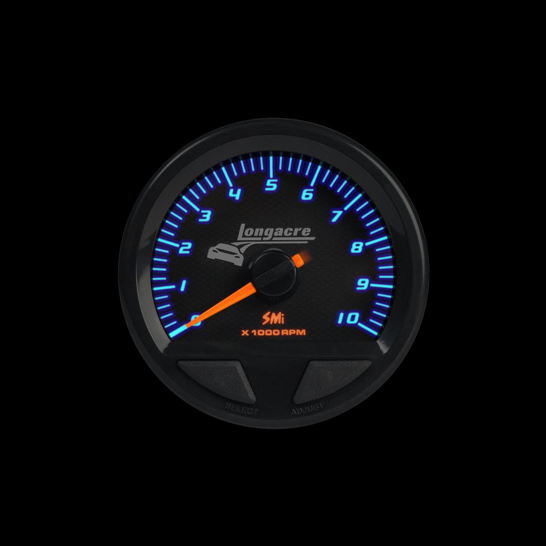 SMi™ Elite Waterproof Tachometer 2-5/8" Face