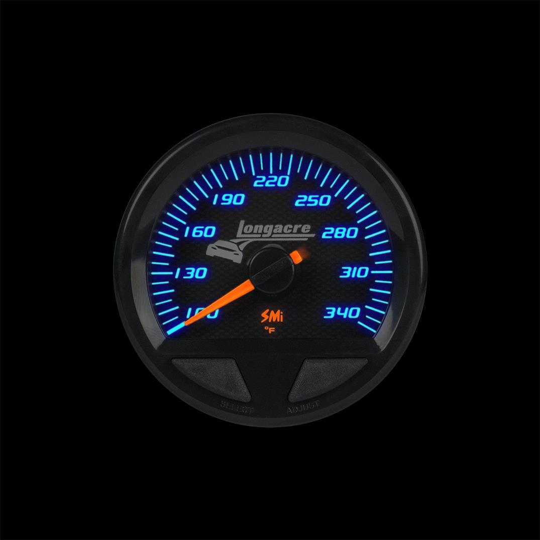 SMi™ Elite Waterproof Gauges, Oil Temperature/Water Temperature 100-340, Sensor Not Included