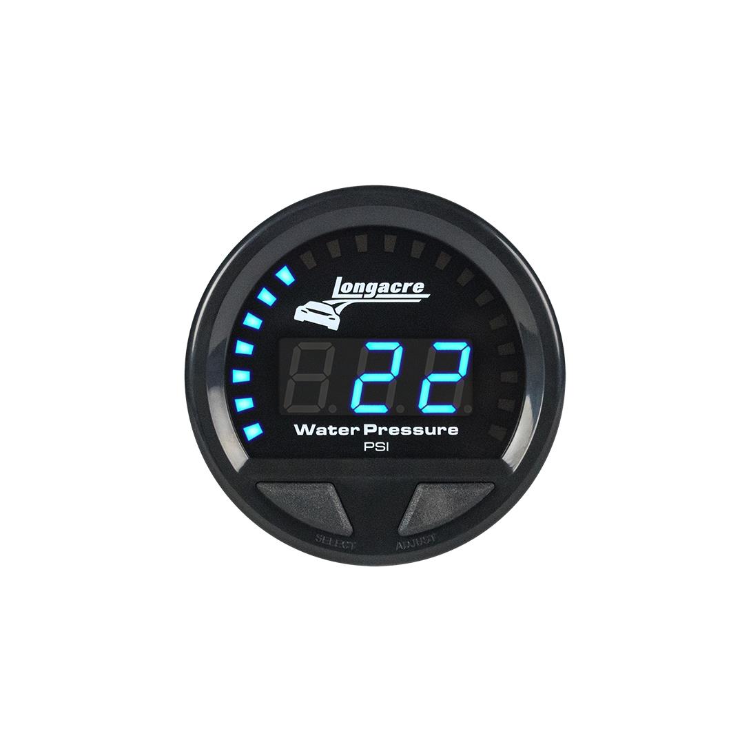 Digital Elite Waterproof Gauges, Water Pressure 0-60 psi, Sensor Not Included