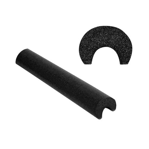  Longacre Roll Bar Padding, High Density Mini, 36 in Long, 1-1/2  to 1-3/4 in Tube, C Shaped, Black, Each (52-65182) : Automotive