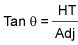 Tangent formula